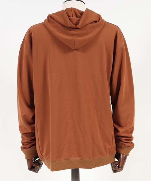CAMBIO(カンビオ)の「mpa1715-Ponti Loose Pullover Parka パーカー(パーカー・メンズ・キャメル/グレー/ネイビー/チャコール/ブラック・L/M/S)」の18枚目の写真