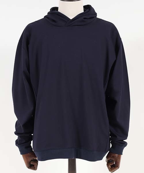 CAMBIO(カンビオ)の「mpa1715-Ponti Loose Pullover Parka パーカー(パーカー・メンズ・キャメル/グレー/ネイビー/チャコール/ブラック・L/M/S)」の19枚目の写真