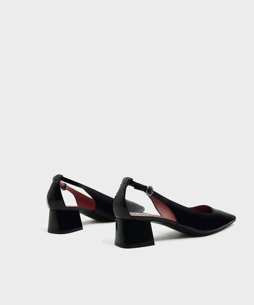 CHARLES & KEITH(チャールズ & キース)の「カットアウトコートヒール / CUT OUT COURT HEELS(パンプス・レディース・グリーン/ブラック/ピンク・22.5cm/23.5cm/23cm/24.5cm/25cm)」の19枚目の写真