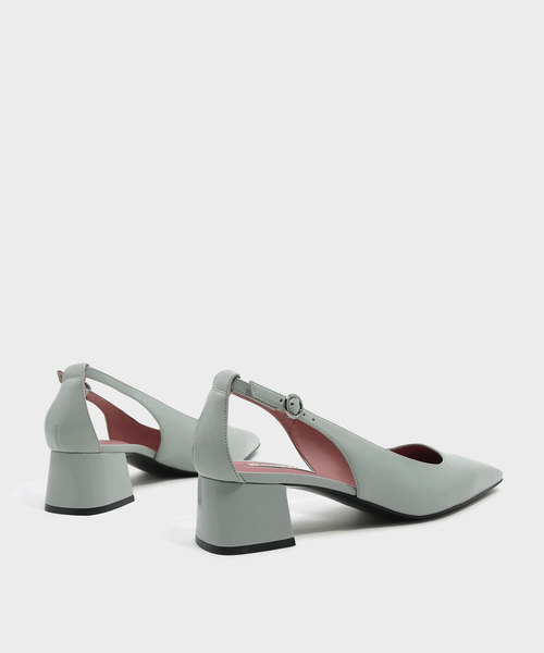 CHARLES & KEITH(チャールズ & キース)の「カットアウトコートヒール / CUT OUT COURT HEELS(パンプス・レディース・グリーン/ブラック/ピンク・22.5cm/23.5cm/23cm/24.5cm/25cm)」の13枚目の写真