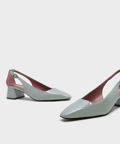 CHARLES & KEITH(チャールズ & キース)の「カットアウトコートヒール / CUT OUT COURT HEELS(パンプス・レディース・グリーン/ブラック/ピンク・22.5cm/23.5cm/23cm/24.5cm/25cm)」の12枚目の写真