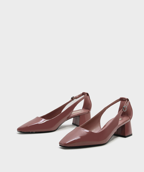CHARLES & KEITH(チャールズ & キース)の「カットアウトコートヒール / CUT OUT COURT HEELS(パンプス・レディース・グリーン/ブラック/ピンク・22.5cm/23.5cm/23cm/24.5cm/25cm)」の8枚目の写真