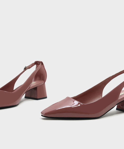 CHARLES & KEITH(チャールズ & キース)の「カットアウトコートヒール / CUT OUT COURT HEELS(パンプス・レディース・グリーン/ブラック/ピンク・22.5cm/23.5cm/23cm/24.5cm/25cm)」の6枚目の写真