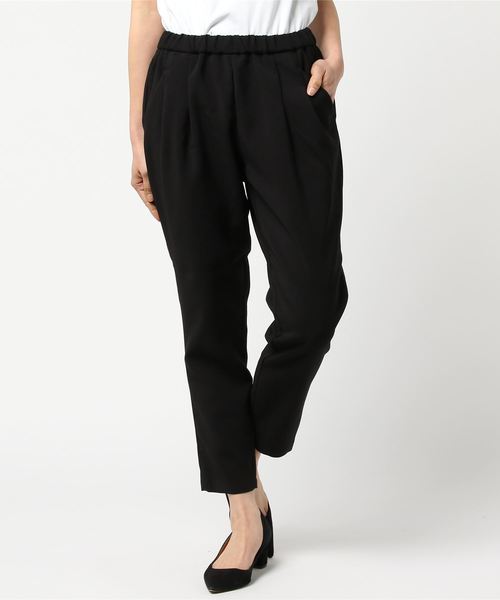 AMERICAN HOLIC（アメリカンホリック）の「タックテーパードパンツ（その他パンツ・レディース・サックスブルー/イエロー/ブルー/ライトグレー/ブラック/ピンク/ネイビー/グリーン・M/L/S）」の9枚目の写真