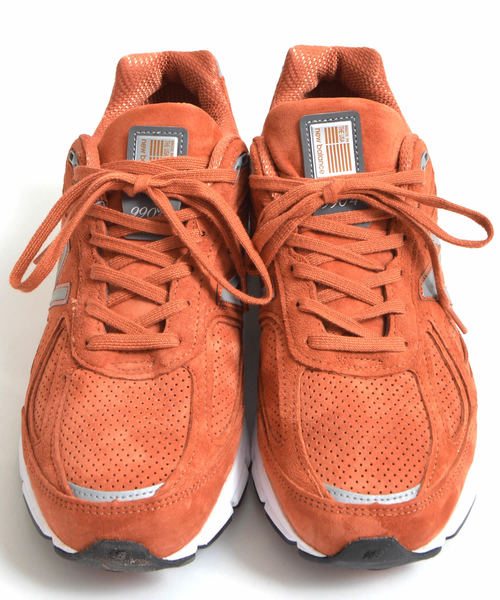 NEW BALANCE（ニューバランス）の「New Balance / ニューバランス M990 JP4 USA（スニーカー・メンズ・オレンジ・10/9/8h/9h/8）」の4枚目の写真