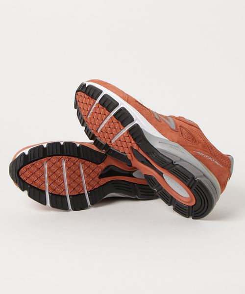 NEW BALANCE（ニューバランス）の「New Balance / ニューバランス M990 JP4 USA（スニーカー・メンズ・オレンジ・10/9/8h/9h/8）」の3枚目の写真