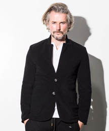 1PIU1UGUALE3 RELAX(ウノピゥウノウグァーレトレ)テリークロスパイルジャケット