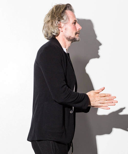 1piu1uguale3 RELAX（ウノピュウノウグァーレトレリラックス）の「1PIU1UGUALE3 RELAX(ウノピゥウノウグァーレトレ)テリークロスパイルジャケット（テーラードジャケット・メンズ・ブラック/グレー/ネイビー・SMALL/MEDIUM/LARGE/X-LARGE）」の5枚目の写真