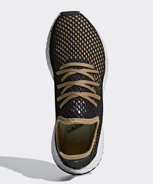adidas（アディダス）の「ディーラプト [DEERUPT RUNNER] オリジナルス（スニーカー・メンズ・ブラウン系その他/ブルー系その他・23.0cm/23.5cm/24.0cm/24.5cm/25.0cm/25.5cm/26.0cm/26.5cm/27.0cm/27.5cm/28.0cm/28.5cm/29.0cm/29.5cm）」の5枚目の写真