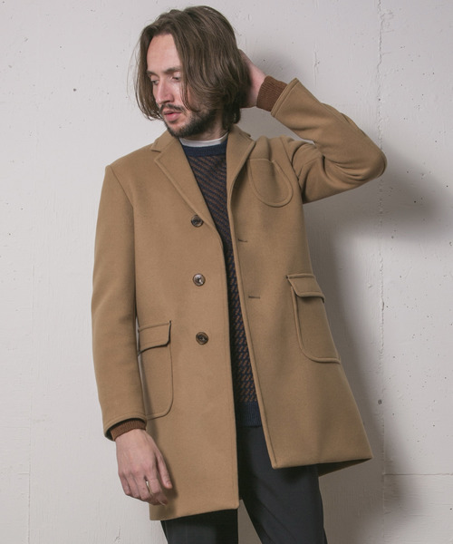 momoblankey様 FACTOTUM メルトンチェスターコート FACTOTUM（ファクトタム）の「【FACTOTUM】カシミヤパイル