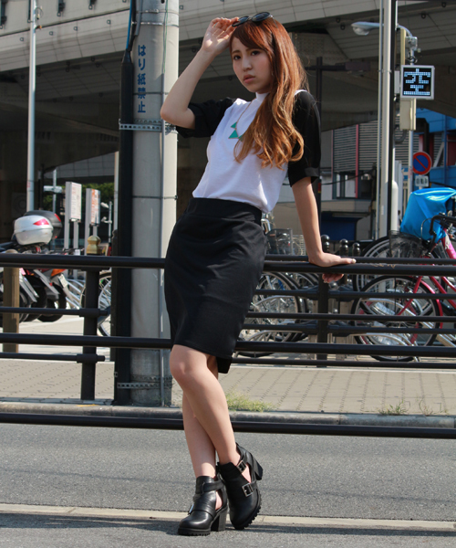 WEGO（ウィゴー）の「WEGO/カラータイトスカート（スカート・レディース・ブラック/ブルー/レッド・FREE）」の11枚目の写真