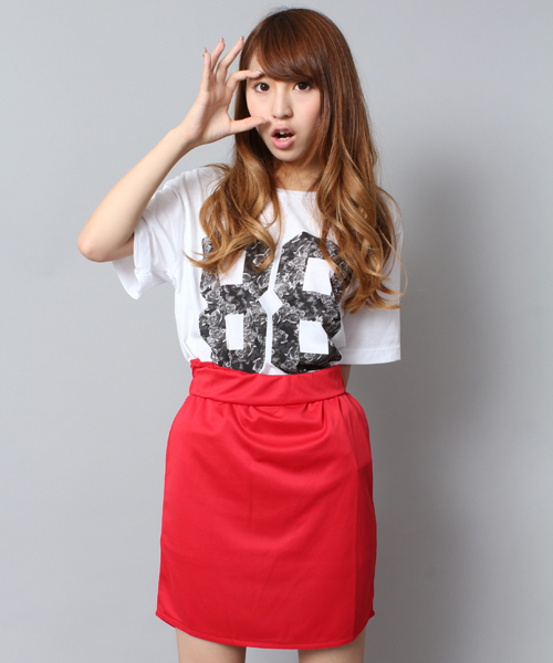 WEGO（ウィゴー）の「WEGO/カラータイトスカート（スカート・レディース・ブラック/ブルー/レッド・FREE）」の12枚目の写真