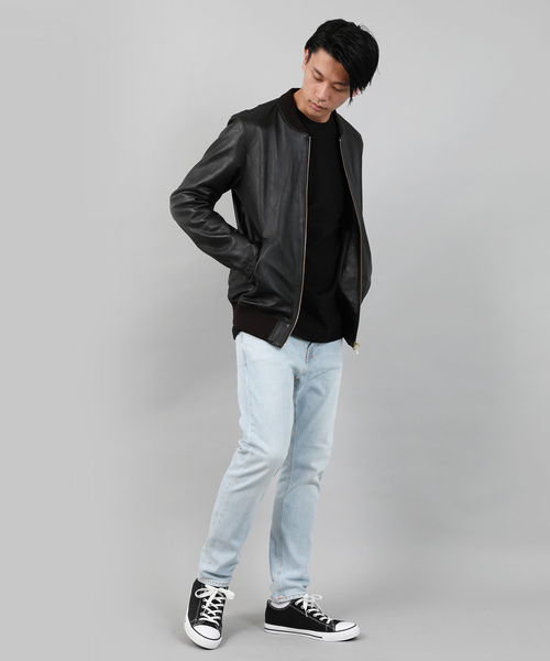 HOUSE OF BLUES ラムナッパレザージャケット（ブルゾン）｜House of