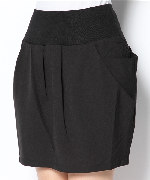 mystic（ミスティック）の「WリブタックSK（スカート・レディース・キャメル/グリーン/ネイビー/ブラック・ﾌﾘ-）」の5枚目の写真