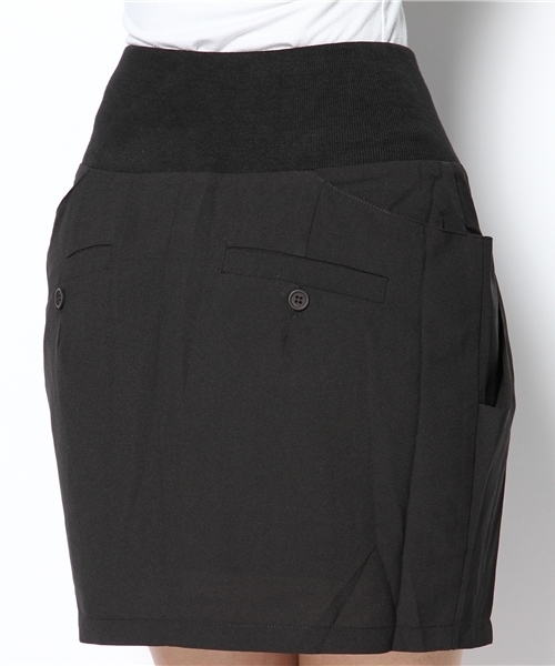 mystic（ミスティック）の「WリブタックSK（スカート・レディース・キャメル/グリーン/ネイビー/ブラック・ﾌﾘ-）」の6枚目の写真