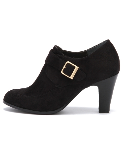 Boisson Chocolat(ボワソンショコラ)の「ボワソンショコラ/B モンクストラップショートブーツ80(ブーツ・レディース・ブラック/モカ/その他1/ネイビー/オリーブ・22.5cm/23cm/24cm/24.5cm/23.5cm)」の7枚目の写真