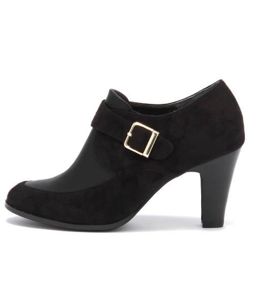 Boisson Chocolat(ボワソンショコラ)の「ボワソンショコラ/B モンクストラップショートブーツ80(ブーツ・レディース・ブラック/モカ/その他1/ネイビー/オリーブ・22.5cm/23cm/24cm/24.5cm/23.5cm)」の8枚目の写真