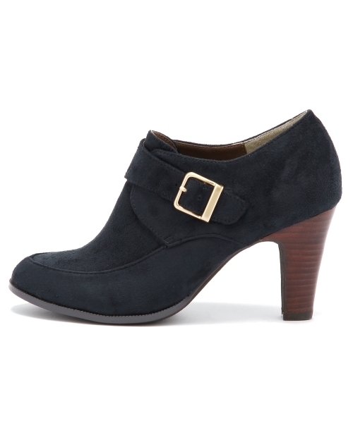 Boisson Chocolat(ボワソンショコラ)の「ボワソンショコラ/B モンクストラップショートブーツ80(ブーツ・レディース・ブラック/モカ/その他1/ネイビー/オリーブ・22.5cm/23cm/24cm/24.5cm/23.5cm)」の9枚目の写真