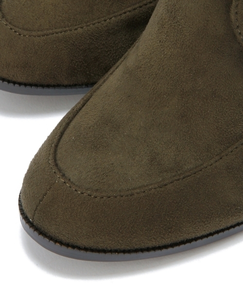 Boisson Chocolat(ボワソンショコラ)の「ボワソンショコラ/B モンクストラップショートブーツ80(ブーツ・レディース・ブラック/モカ/その他1/ネイビー/オリーブ・22.5cm/23cm/24cm/24.5cm/23.5cm)」の13枚目の写真