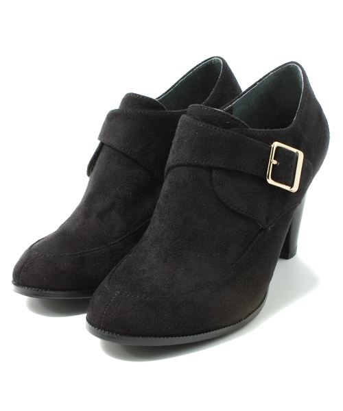 Boisson Chocolat(ボワソンショコラ)の「ボワソンショコラ/B モンクストラップショートブーツ80(ブーツ・レディース・ブラック/モカ/その他1/ネイビー/オリーブ・22.5cm/23cm/24cm/24.5cm/23.5cm)」の17枚目の写真