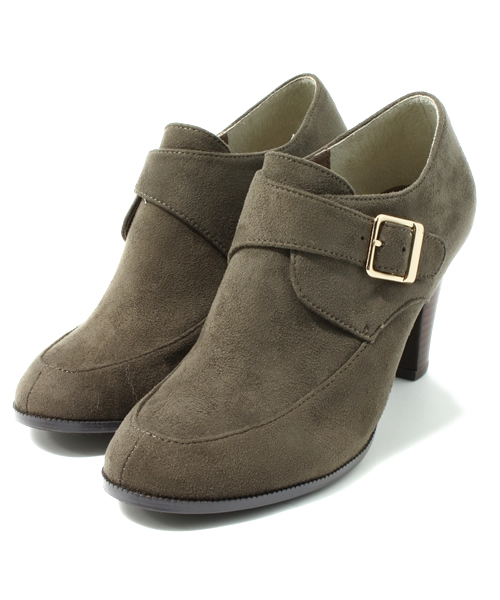 Boisson Chocolat(ボワソンショコラ)の「ボワソンショコラ/B モンクストラップショートブーツ80(ブーツ・レディース・ブラック/モカ/その他1/ネイビー/オリーブ・22.5cm/23cm/24cm/24.5cm/23.5cm)」の19枚目の写真