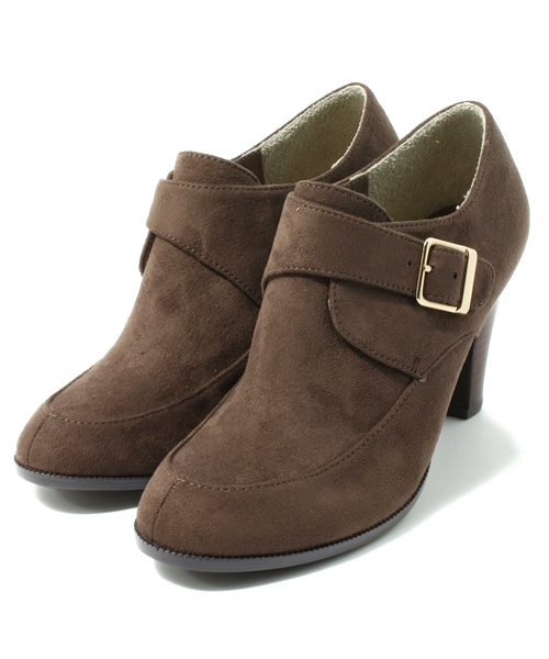 Boisson Chocolat(ボワソンショコラ)の「ボワソンショコラ/B モンクストラップショートブーツ80(ブーツ・レディース・ブラック/モカ/その他1/ネイビー/オリーブ・22.5cm/23cm/24cm/24.5cm/23.5cm)」の20枚目の写真