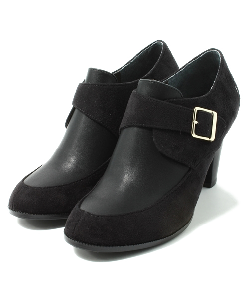 Boisson Chocolat(ボワソンショコラ)の「ボワソンショコラ/B モンクストラップショートブーツ80(ブーツ・レディース・ブラック/モカ/その他1/ネイビー/オリーブ・22.5cm/23cm/24cm/24.5cm/23.5cm)」の21枚目の写真