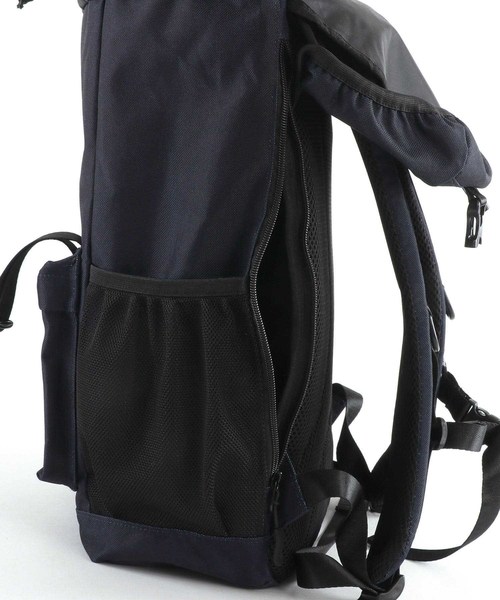 KiU（キウ）の「600Dフラップバッグパック（バックパック/リュック・メンズ・レッド/キャメル/ブラック/ネイビー・FREE）」の11枚目の写真