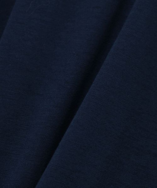 three dots（スリードッツ）の「リファインドジャージー スリーブレストップ（Tシャツ/カットソー・レディース・ネイビー/ブラック/ライトブラウン・SMALL/X-SMALL）」の7枚目の写真