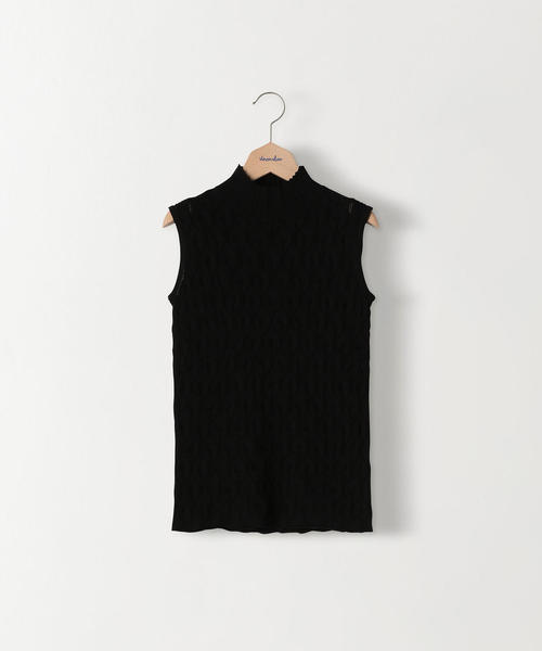 Steven Alan（スティーブンアラン）の「＜Steven Alan＞COTTON NO-SLEEVE KNIT/ニット（ニット/セーター・レディース・オリーブ/ホワイト/ブラック/オフホワイト・FREE）」の9枚目の写真
