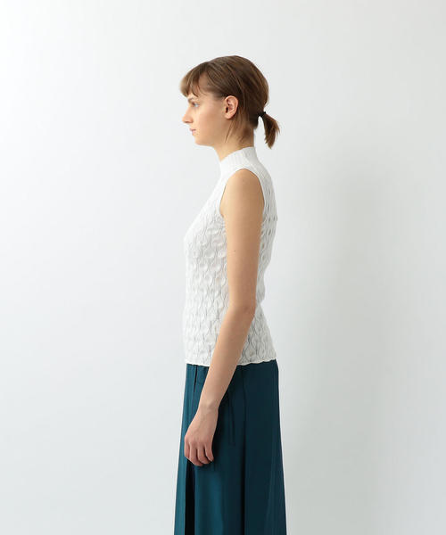 Steven Alan（スティーブンアラン）の「＜Steven Alan＞COTTON NO-SLEEVE KNIT/ニット（ニット/セーター・レディース・オリーブ/ホワイト/ブラック/オフホワイト・FREE）」の12枚目の写真