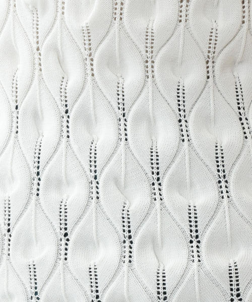 Steven Alan（スティーブンアラン）の「＜Steven Alan＞COTTON NO-SLEEVE KNIT/ニット（ニット/セーター・レディース・オリーブ/ホワイト/ブラック/オフホワイト・FREE）」の17枚目の写真