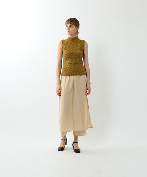 Steven Alan（スティーブンアラン）の「＜Steven Alan＞COTTON NO-SLEEVE KNIT/ニット（ニット/セーター・レディース・オリーブ/ホワイト/ブラック/オフホワイト・FREE）」の18枚目の写真