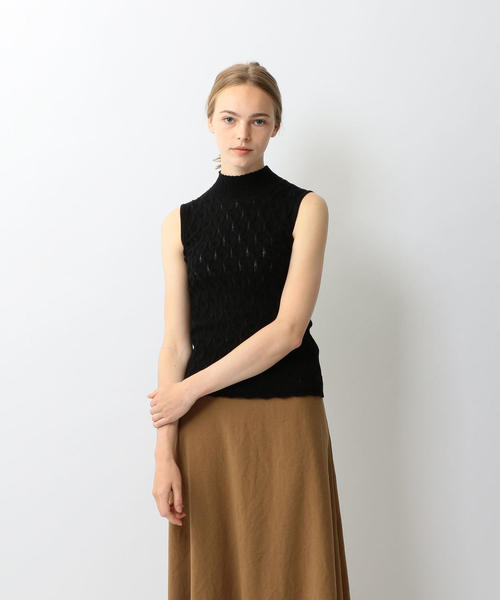 Steven Alan（スティーブンアラン）の「＜Steven Alan＞COTTON NO-SLEEVE KNIT/ニット（ニット/セーター・レディース・オリーブ/ホワイト/ブラック/オフホワイト・FREE）」の21枚目の写真