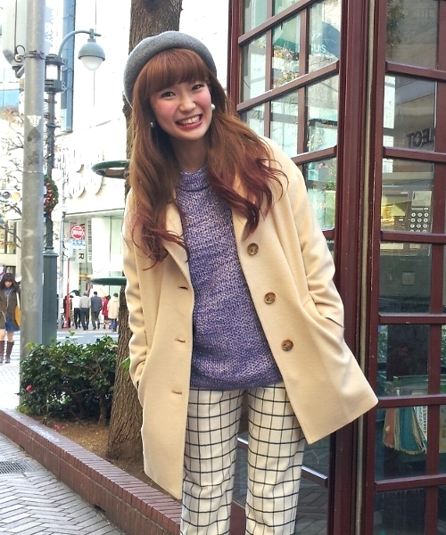 Another Edition(アナザーエディション)の「AE MLTN 3B CT(その他アウター・レディース・ベージュ/ブラック・MEDIUM/SMALL)」の2枚目の写真