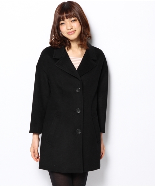 Another Edition(アナザーエディション)の「AE MLTN 3B CT(その他アウター・レディース・ベージュ/ブラック・MEDIUM/SMALL)」の3枚目の写真