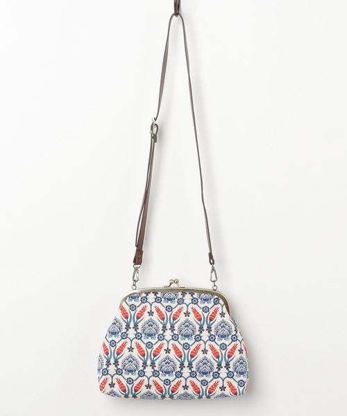 カヤ（カヤ）の「【カヤ】トルコタイル柄がま口ショルダーバッグ（ショルダーバッグ・レディース・その他1/その他2/その他3・FREE）」の2枚目の写真