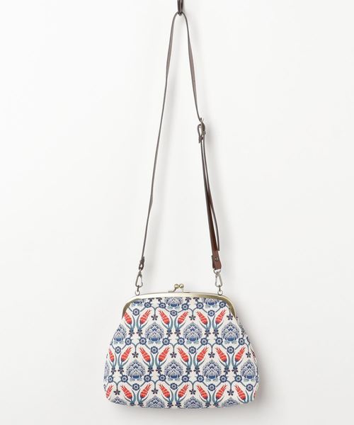 カヤ（カヤ）の「【カヤ】トルコタイル柄がま口ショルダーバッグ（ショルダーバッグ・レディース・その他1/その他2/その他3・FREE）」の4枚目の写真