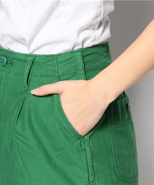 coen（コーエン）の「ブロークンツイルライトペンシルスカート（スカート・レディース・ネイビー/ベージュ/ケリー・MEDIUM/LARGE）」の10枚目の写真