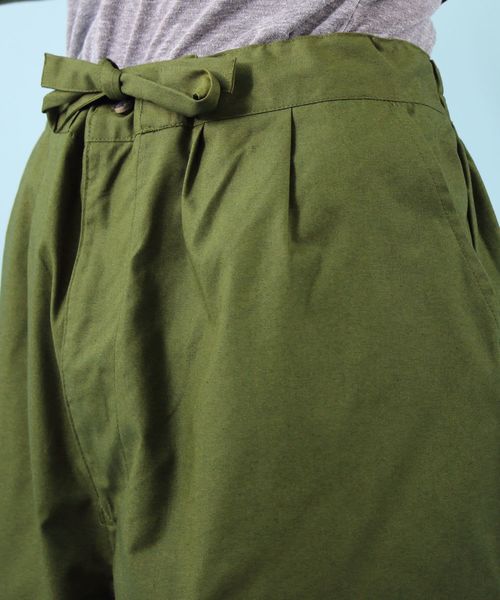 ８(eight)（エイト）の「コットン 作務衣 作業着 ネイビー 甚平（浴衣・メンズ・ブラック/ダークブラウン/ネイビー/グリーン・MEDIUM/LARGE/X-LARGE）」の6枚目の写真