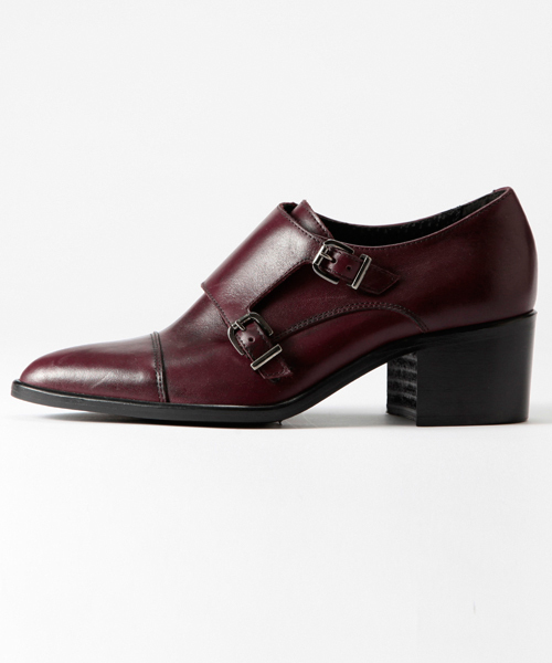 Ray BEAMS（レイビームス）の「PAM / ダブル モンク ストラップ（ドレスシューズ・レディース・ブラック/ボルドー・35/39/38/37/36）」の5枚目の写真
