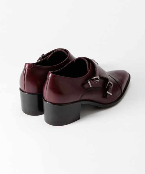 Ray BEAMS（レイビームス）の「PAM / ダブル モンク ストラップ（ドレスシューズ・レディース・ブラック/ボルドー・35/39/38/37/36）」の6枚目の写真