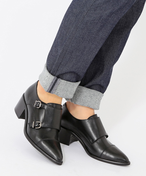 Ray BEAMS（レイビームス）の「PAM / ダブル モンク ストラップ（ドレスシューズ・レディース・ブラック/ボルドー・35/39/38/37/36）」の13枚目の写真