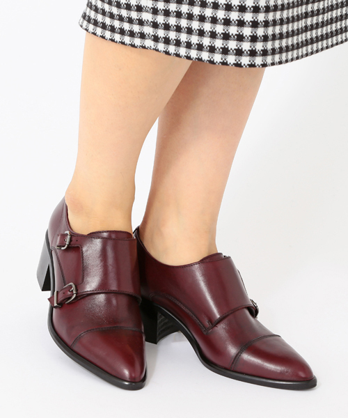 Ray BEAMS（レイビームス）の「PAM / ダブル モンク ストラップ（ドレスシューズ・レディース・ブラック/ボルドー・35/39/38/37/36）」の14枚目の写真