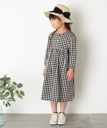 MAKE YOUR DAY | 【リンクコーデ】ギンガムチェックワンピース■90～140cm(シャツワンピース)