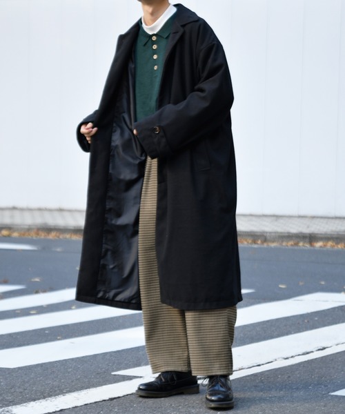 kutir(クティール)の「ポロニット(ニット/セーター・メンズ・ライトグレー/ダークグリーン/ダークブラウン・MEDIUM/LARGE)」の5枚目の写真