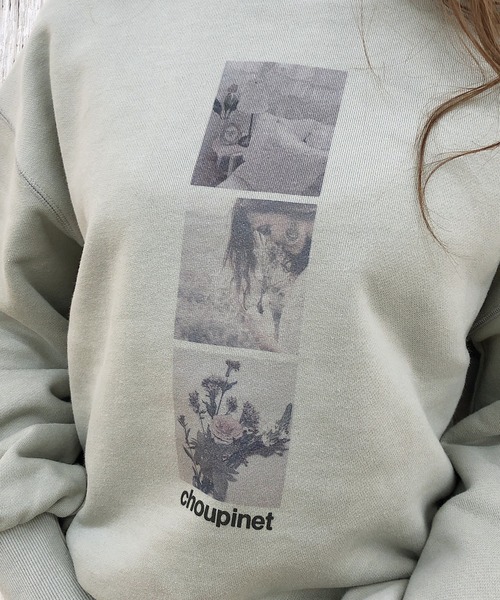one after another NICE CLAUP（ワンアフターアナザーナイスクラップ）の「アソートスウェット（Tシャツ/カットソー・レディース・ベージュ/アイボリー/ミント/モカ・FREE）」の18枚目の写真