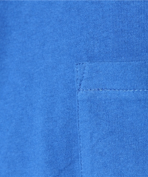 WEGO（ウィゴー）の「WEGO/USコットンVネックポケットTシャツ（Tシャツ/カットソー・メンズ・ホワイト/ネイビー/ロイヤルブルー/ライトピンク・LARGE/MEDIUM）」の11枚目の写真