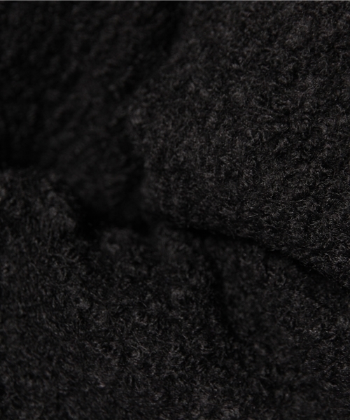 Ray BEAMS（レイビームス）の「Ray BEAMS / ブークレガウンコート（その他アウター・レディース・オフホワイト/ブラック・ONE SIZE）」の17枚目の写真