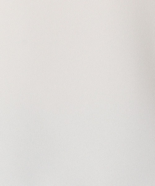 NARACAMICIE(ナラカミーチェ)の「レース付ジョーゼット長袖プルオーバーシャツ(シャツ/ブラウス・レディース・ホワイト/グレー・MEDIUM/LARGE/SMALL)」の6枚目の写真